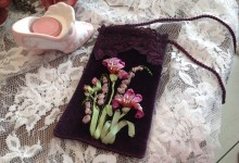 Case for cellular phone "Irises" 4