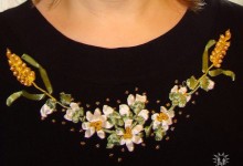 Embroidery on the product the customer