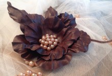 Brooch "Evening Mood"