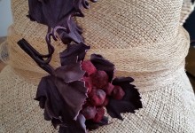 Брошь "Виноградная лоза"