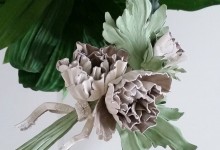 Brooch for hats, clothing, belts or handbags "Scandinavian fairy tale"