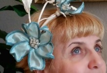 Hair band "The color of the sky"