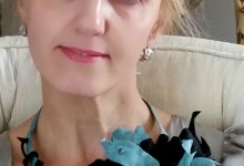 Necklace "Night fragrance"