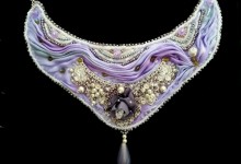 Necklase "Snow Beauty"