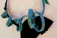 Necklace "French curl"