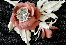 Brooch "Summer Sunset"