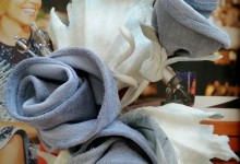 Brooch " Cool Evening"