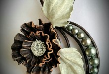 Подвеска " Цветочные фигуры "