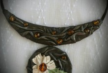 Necklace "Floral Fantasy"