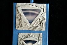 Necklace "Foggy Night"