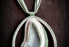 Necklace "Moonstone"