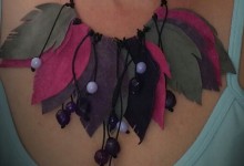 Necklace "Autumn Leaves"