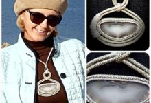 Pendant "Marble History"