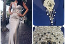 Necklace "Evening Shine"